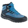 青少年冬季徒步防水保暖雪地鞋 SH100（鞋带款）- 蓝色