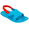 儿童泳池凉鞋Slap 100 Blue Red