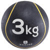 药球 3公斤 直径：22 厘米 - 黄色