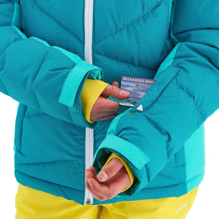 儿童滑雪夹克Ski-P 500 Warm - Turquoise