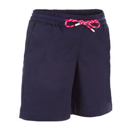 女童航海短裤SAILING 100 - Blue