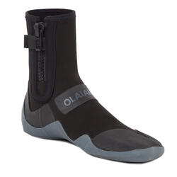 氯丁橡胶冲浪靴500 3 mm - Black/Grey