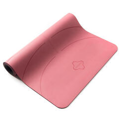 5 毫米防滑瑜伽垫- 粉色