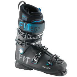 男式双板滑雪鞋Piste Evofit 550 - Black