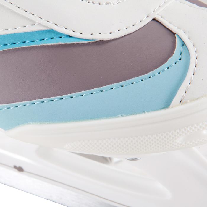 女式溜冰鞋FIT 3 - White/Blue