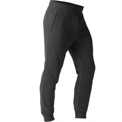男式基础健身长裤 - 深灰色