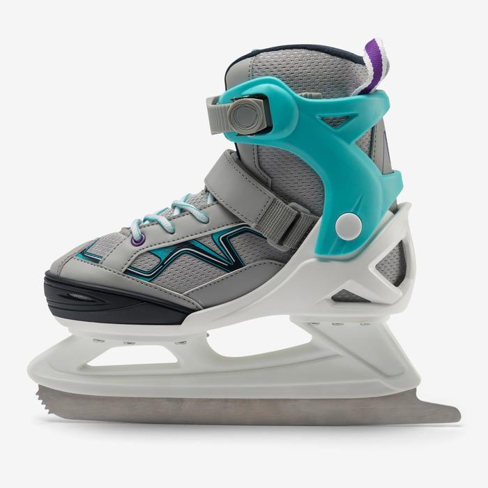 溜冰鞋儿童Fit 100 - Grey/Turquoise