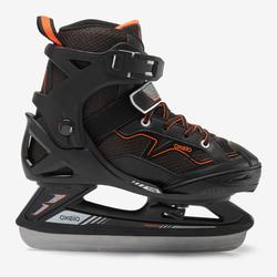 儿童溜冰鞋Fit 100 - Black/Orange