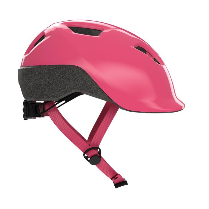 青少年骑行运动头盔500-粉色