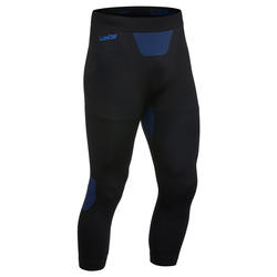 男式滑雪保暖裤580 I-Soft - Black/Blue