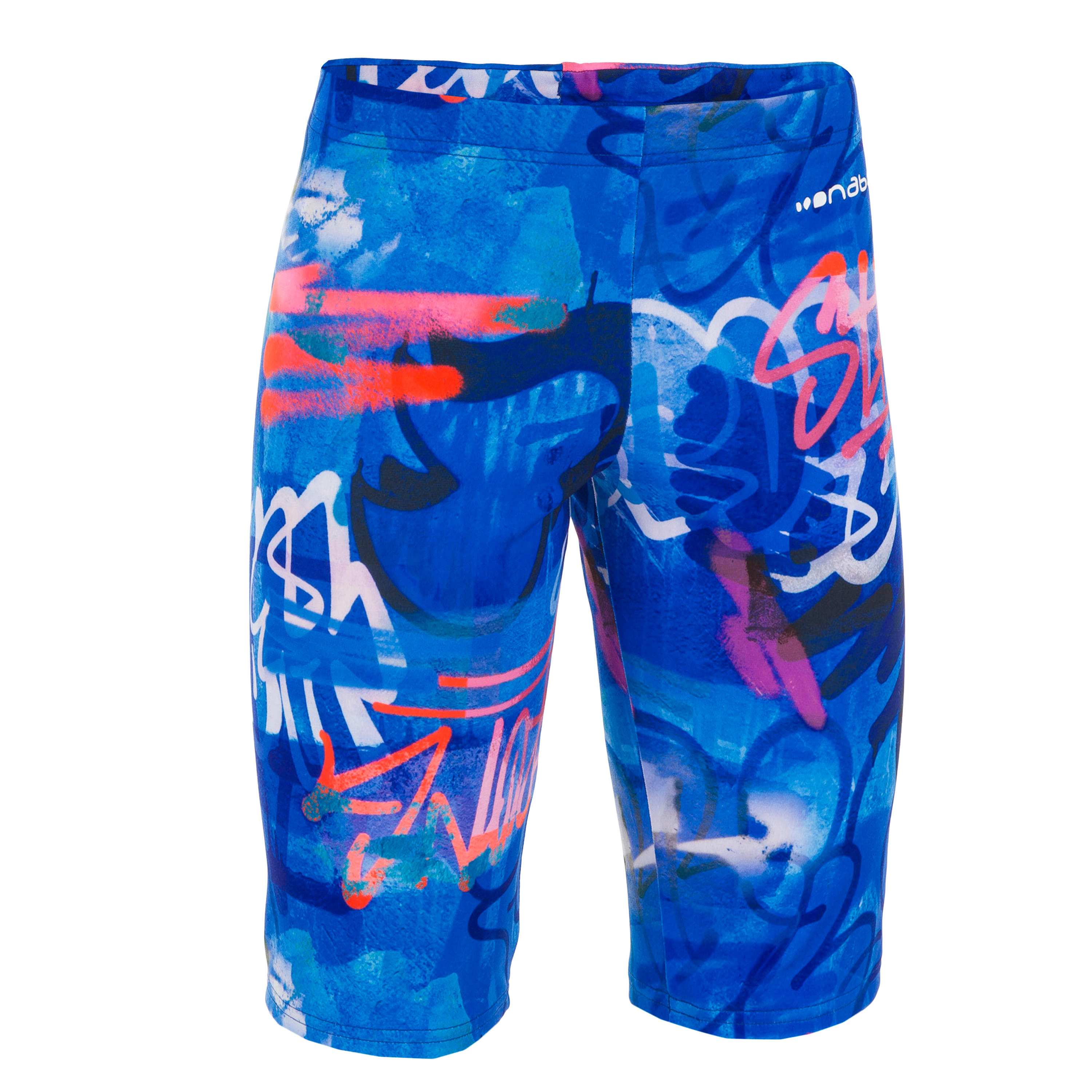 900 First Boys Jammer Swimsuit All Lini Nabaiji Decathlon