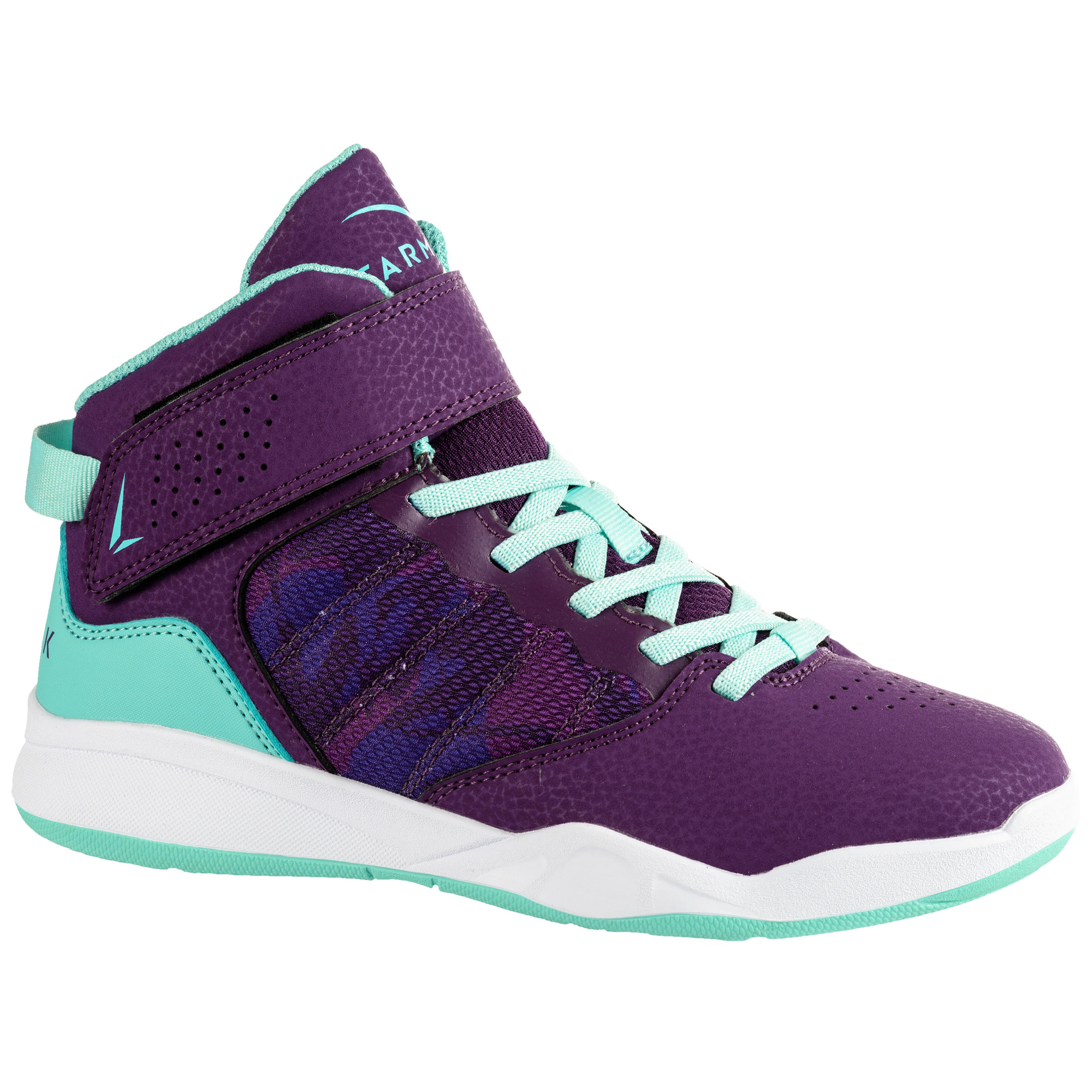girls purple basketball shoes
