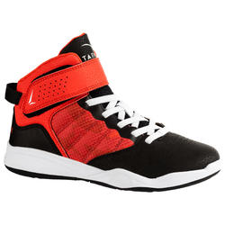 男孩/女孩篮球鞋SE100 Easy 适用于初学者- 黑色/红色