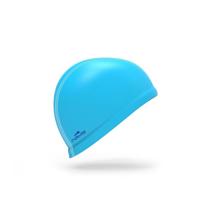 硅胶网布泳帽- LIGHT BLUE