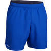 男士网球速干短裤系列500-蓝色