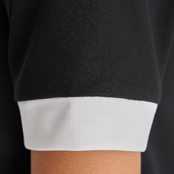 儿童短袖足球运动服 F500 - 黑色/白色