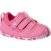 幼童室内外学步鞋 500 I LEARN 系列 - 粉色印花