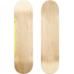 枫木滑板板面DK100 8" - Wood/Yellow