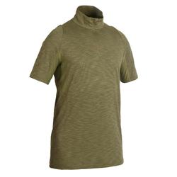 荒野探险轻薄透气短袖T恤-军绿色