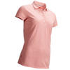 女士高尔夫短袖Polo衫--粉色