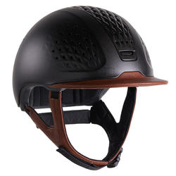 马术头盔 + 收纳袋 - 900系列 黑色/棕色