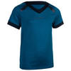 儿童短袖橄榄球运动衫R100 - 蓝色