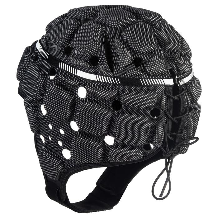 成人橄榄球头盔R900 - 黑色