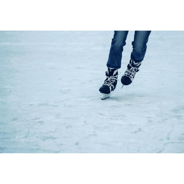 男式溜冰鞋Fit 3- Black/White