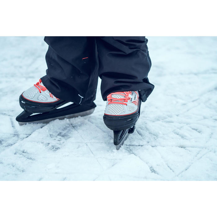 溜冰鞋儿童Fit 500 - Grey/Red