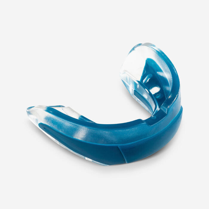 橄榄球运动护齿R500 L号 (身高在1.70 米以上的运动员) - 蓝色