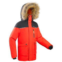 青少年冬季登山防水保暖夹克 SH500 -19°C 7-15岁