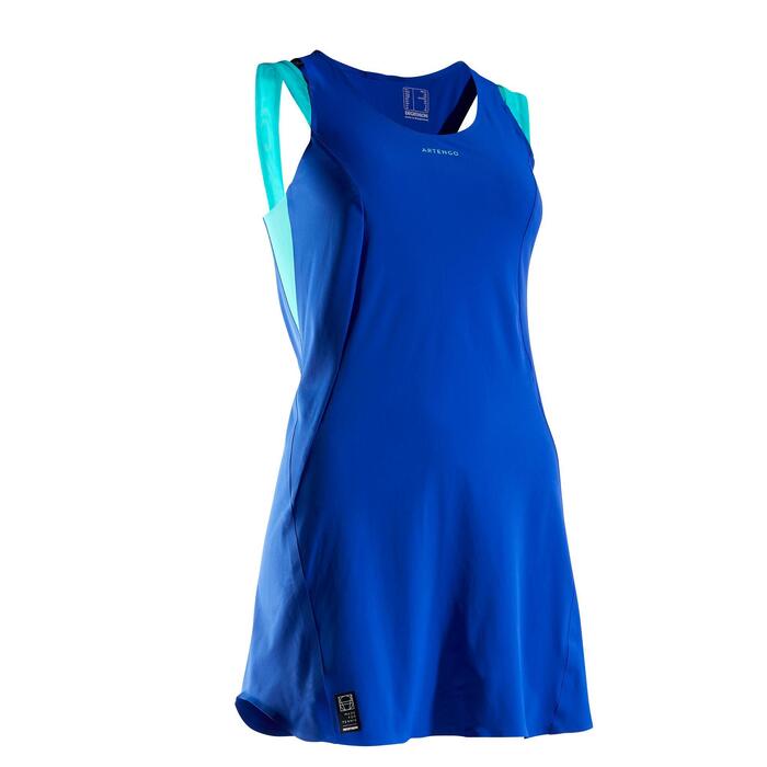 女士网球连衣裙990-蓝