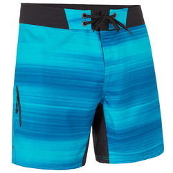 男式短款沙滩裤500 - Fast Blue