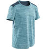 男童青少年体能短袖 T 恤 S500 系列 - 浅蓝色