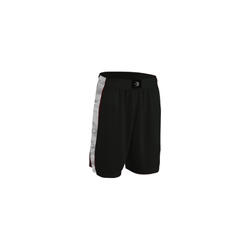 男式篮球短裤 SH500- 黑色 灰色