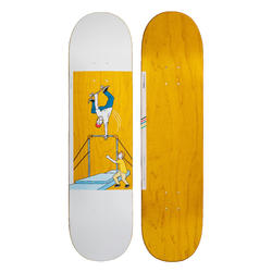 滑板板面8.5" 120 Bruce - Yellow