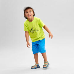 儿童山地徒步短裤 MH500 2-6岁 - 蓝色