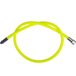 水肺潜水章鱼式二级头软管 Braided MP Hyperflex - Neon Yellow 100 cm
