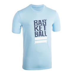男式篮球T恤/ 运动服TS500 - 蓝色/蓝色 Street