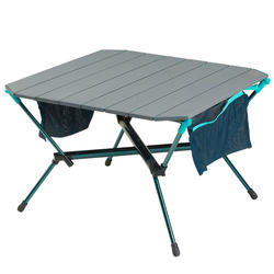户外露营可折叠矮桌-灰色/蓝色丨MH500