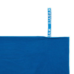 微纤维毛巾L号80 x 130 厘米 - blue