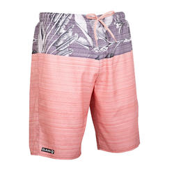男式冲浪沙滩裤 Pink Grey
