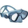 自由潜水双层镜片面罩FRD 500 - 雾灰色，体积更小