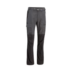 男式户外徒步长裤 -碳灰色丨TREK 500
