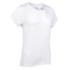 女式舒缓瑜伽T恤 - 白色