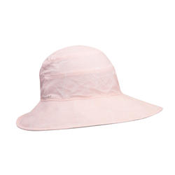 TREK 100 户外徒步透气紧凑的登山帽 - 粉色/灰色