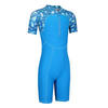 男童短款泳衣SHORTYSWIM 100 ALL PLAY - BLUE