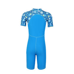 男童短款泳衣SHORTYSWIM 100 ALL PLAY - BLUE