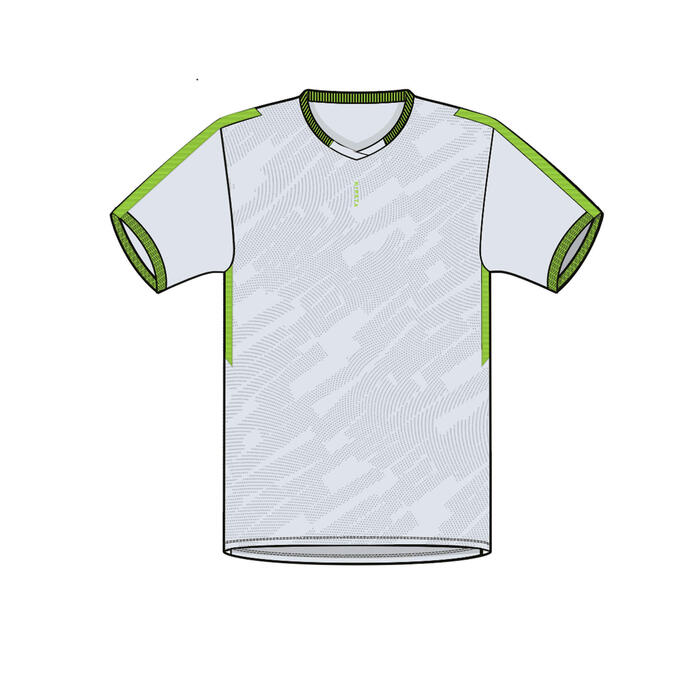 儿童足球衫F520 - Grey/Green