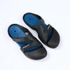 男式泳池拖鞋CLOG 500 - BLACK BLUE